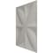 Ekena Millwork 11 7/8in. W x 11 7/8in. H Helene EnduraWall Decorative 3D Wall Panel Covers 0.98 Sq. Ft. WP12X12HEGLN - alternate 5